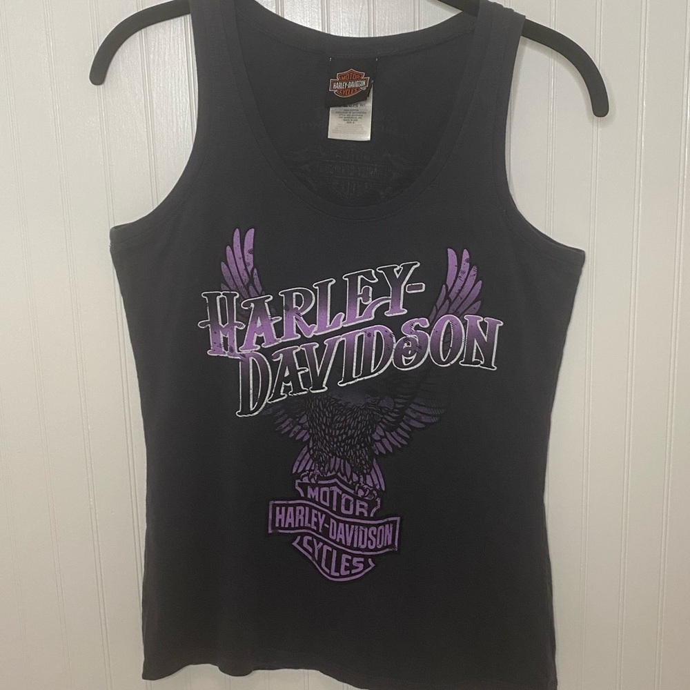 Harley Davidson Motor Cycle Sleeveless Shirt